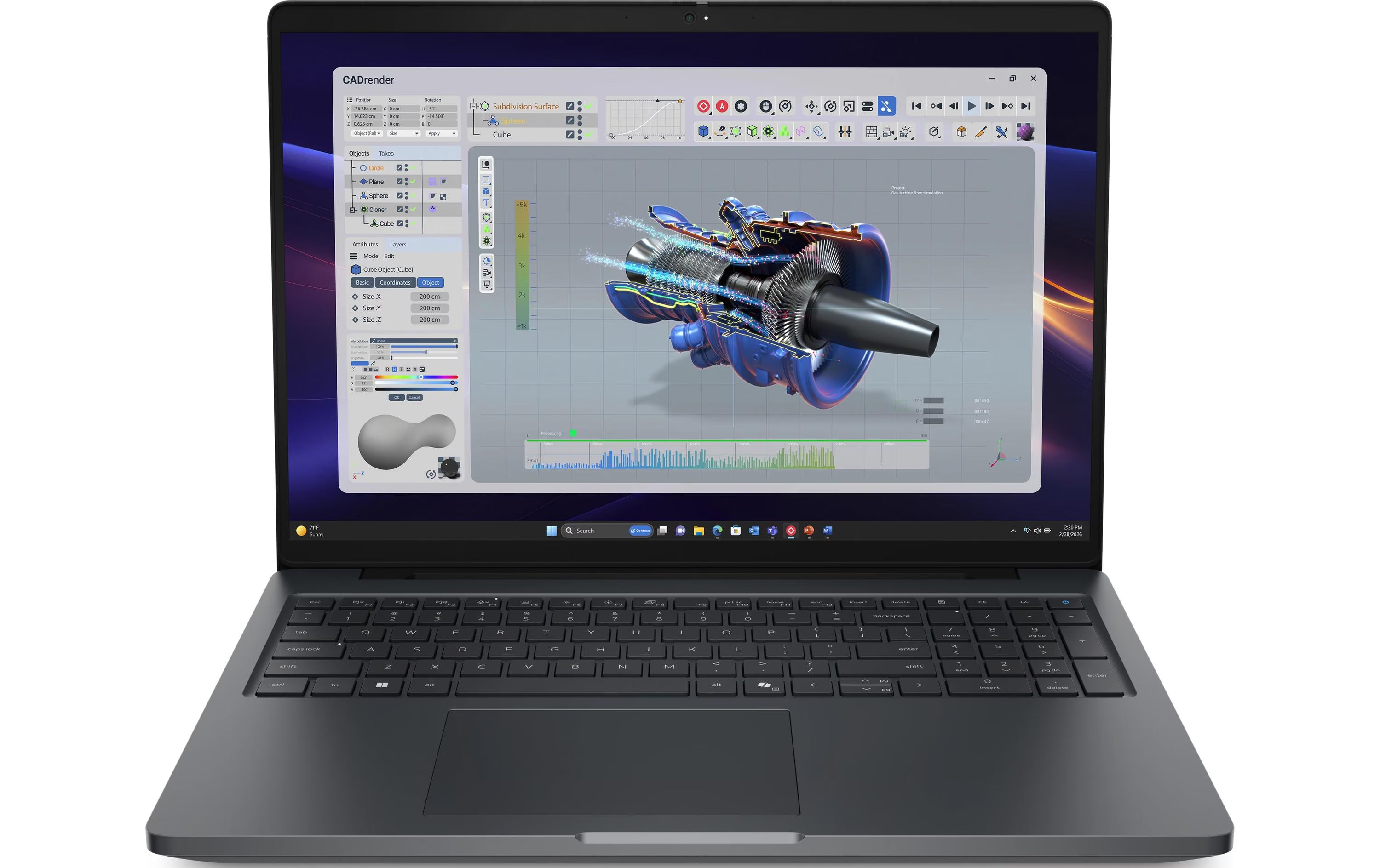 Dell Pro Precision 5 16, U7-366H, W11-P