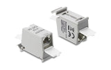 Delock Kupplung RJ45 Buchse-Buchse, Cat.6A