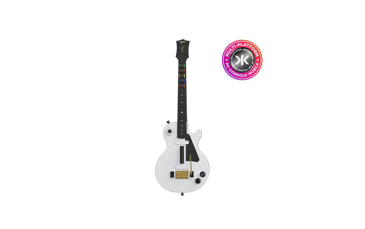 CRKD Gibson Les Paul Alpine White