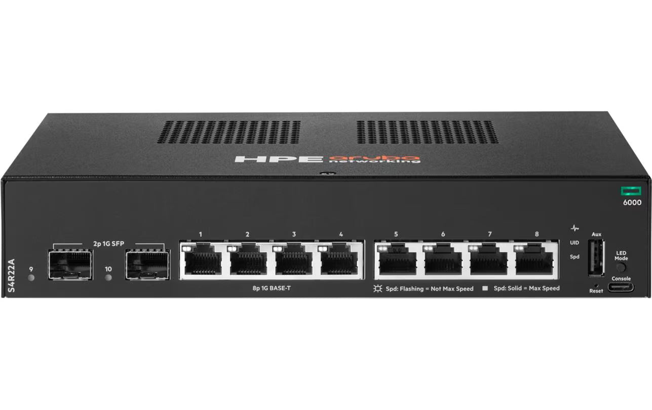 HPE Aruba S4R22A CX 6000 8P