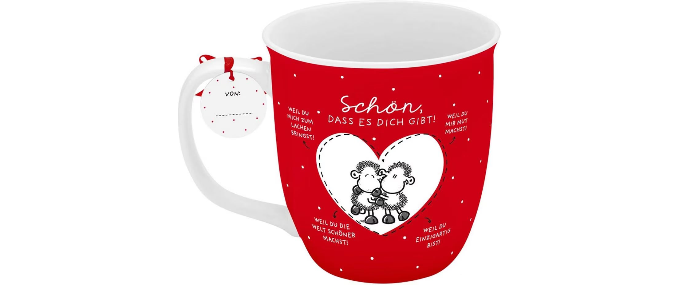 Sheepworld Tasse klein schön dass