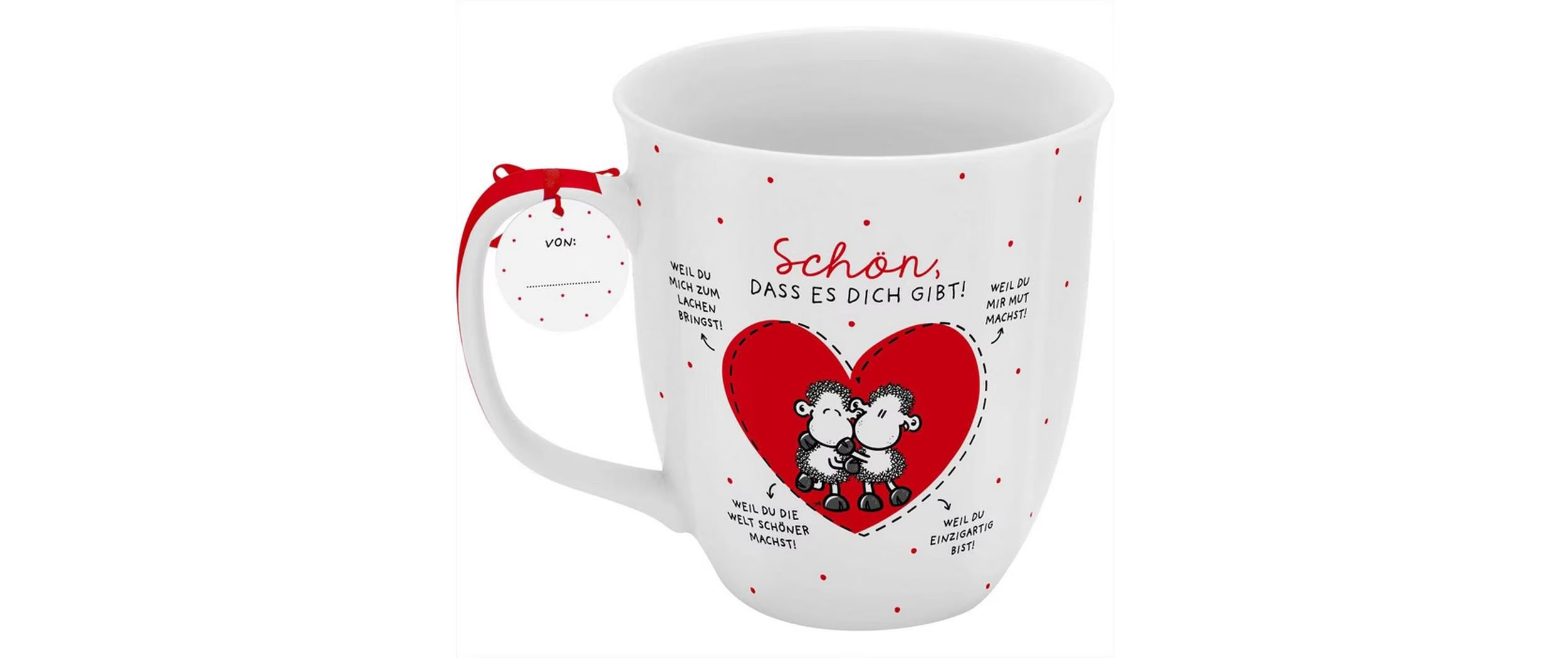 Sheepworld Tasse schön dass es dich gibt