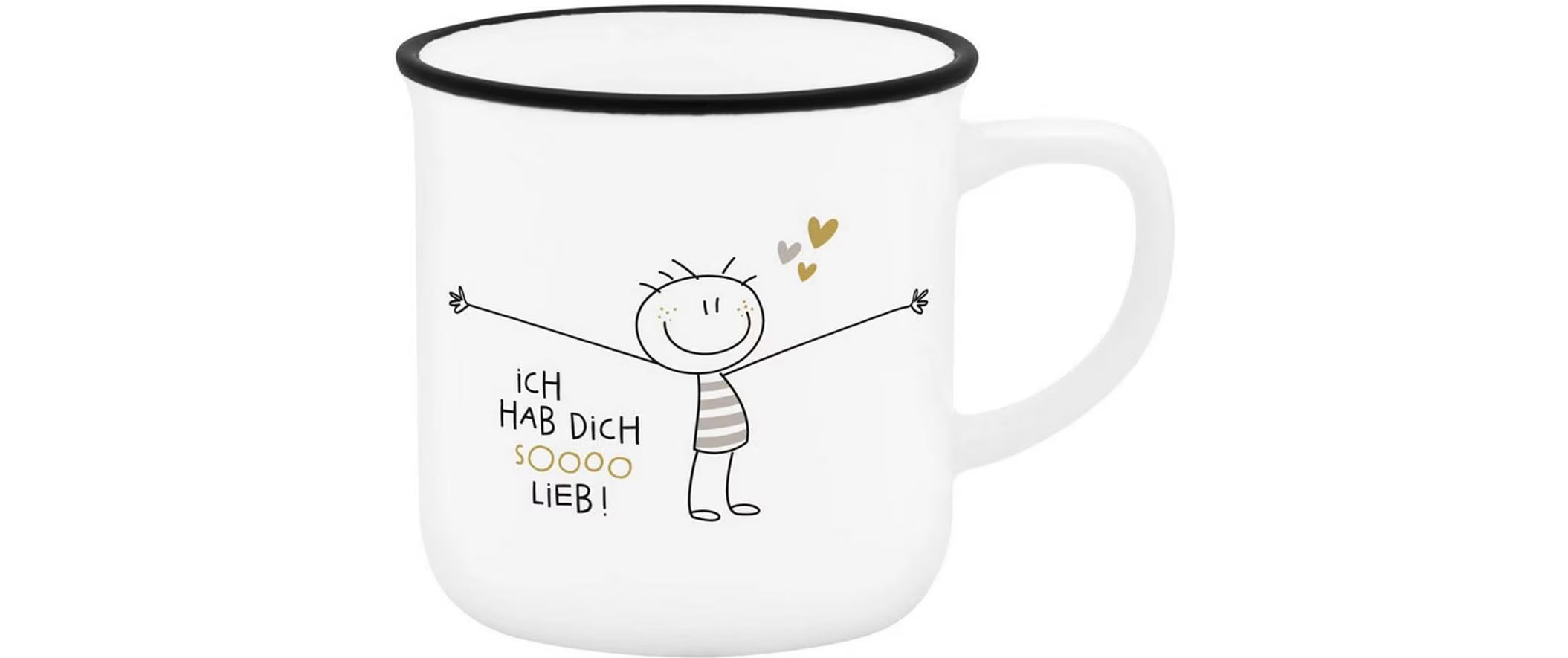 Sheepworld Espressotasse Hab dich so lieb