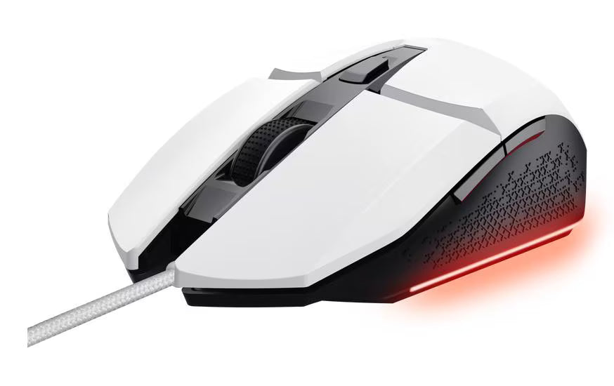Trust GXT109 Gaming-Maus Felox weiss