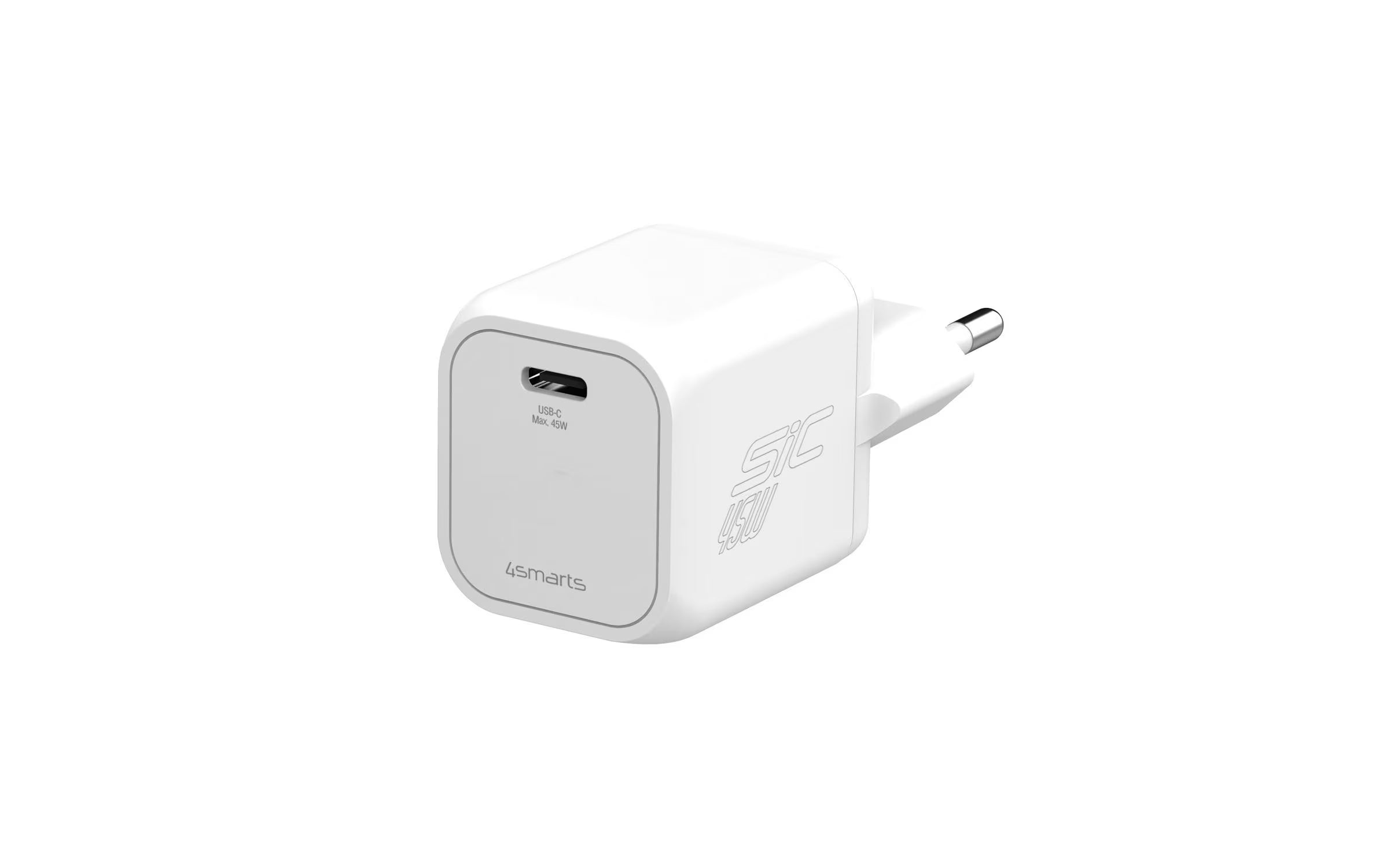 4SMARTS Ladegerät SiC 45W 1C, Weiss