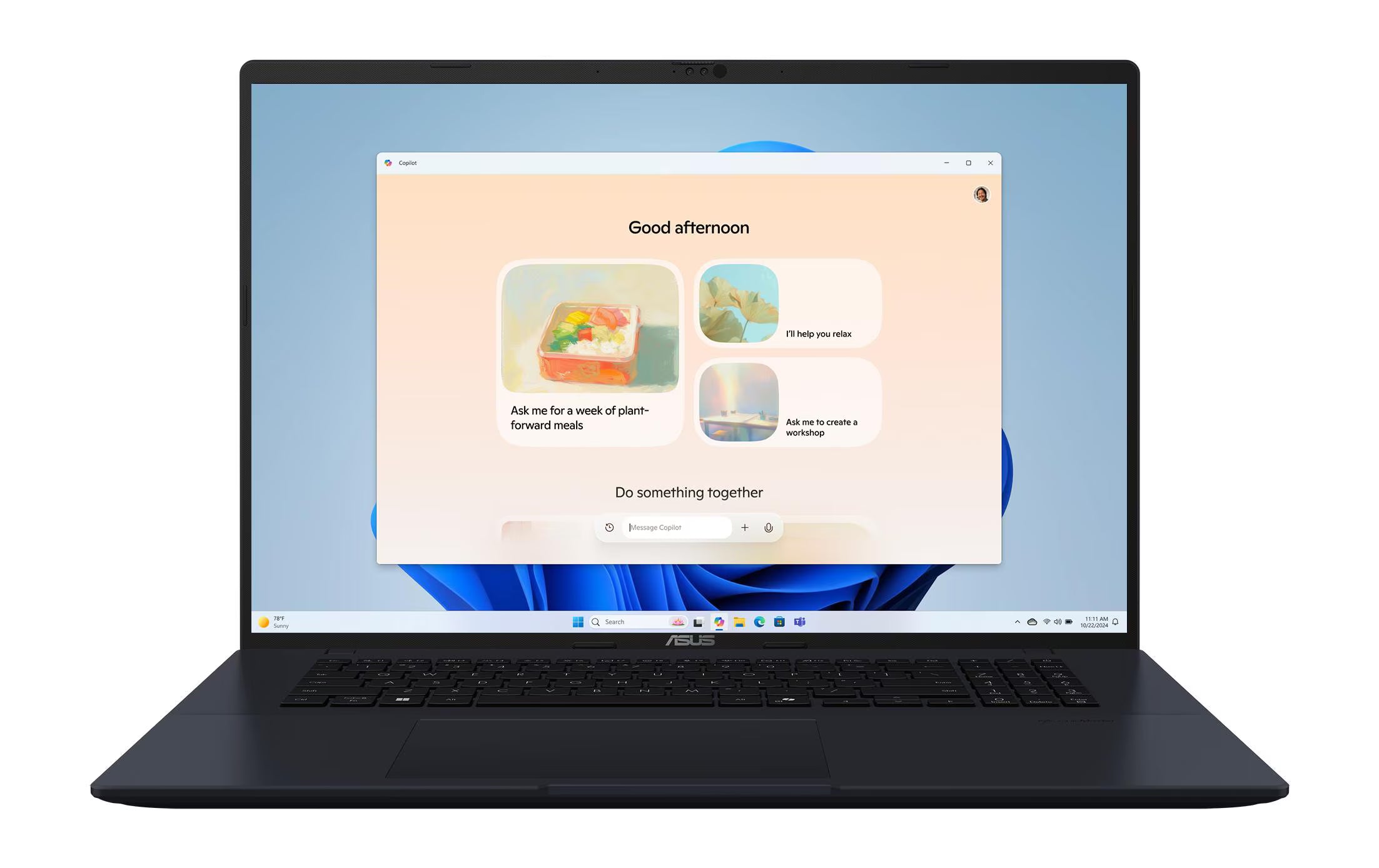 ASUS D1807HA-S8145W, Ryzen 7 260, W11-H