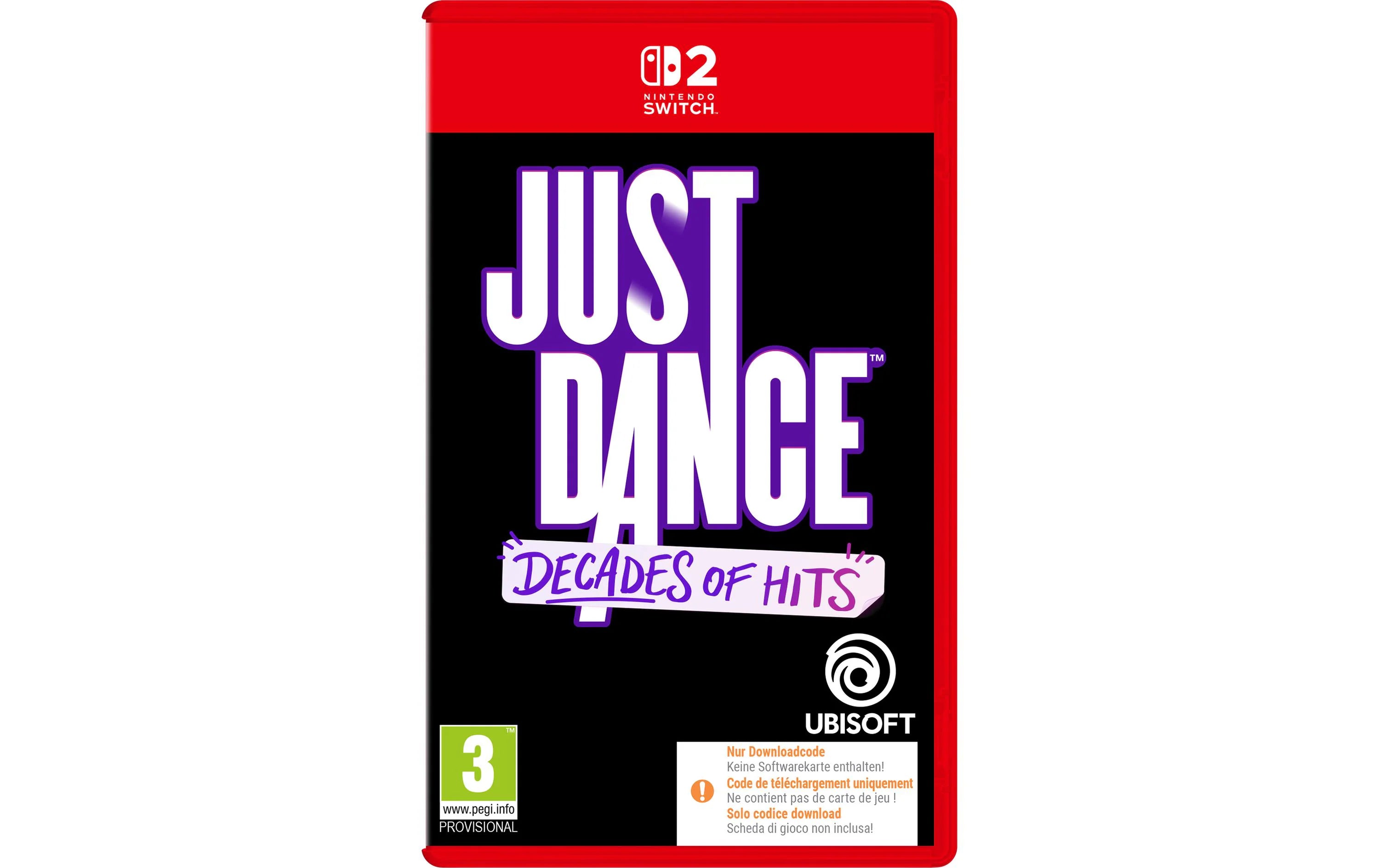 Just Dance: Decades of Hits, Switch 2