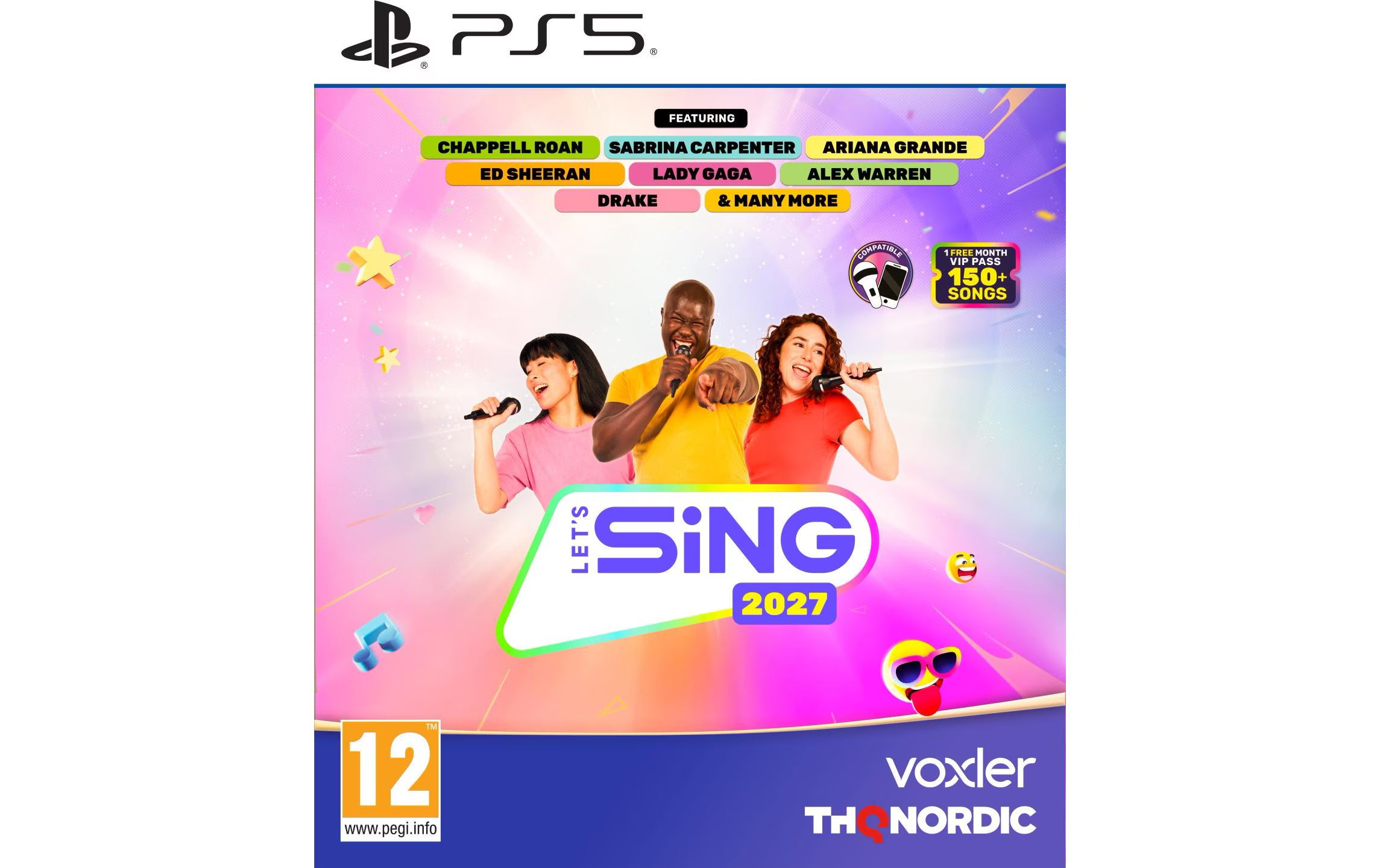 Let's Sing 2027 Int Version, PS5