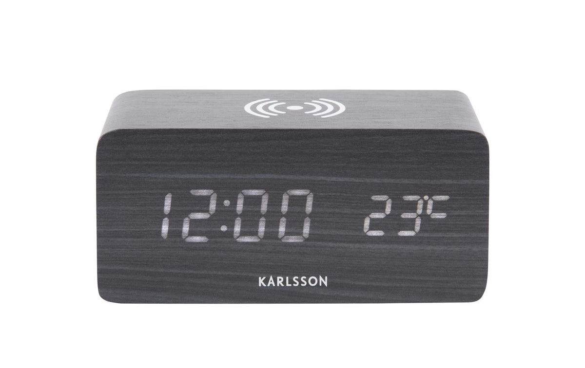 KARLSSON Wecker Block LED