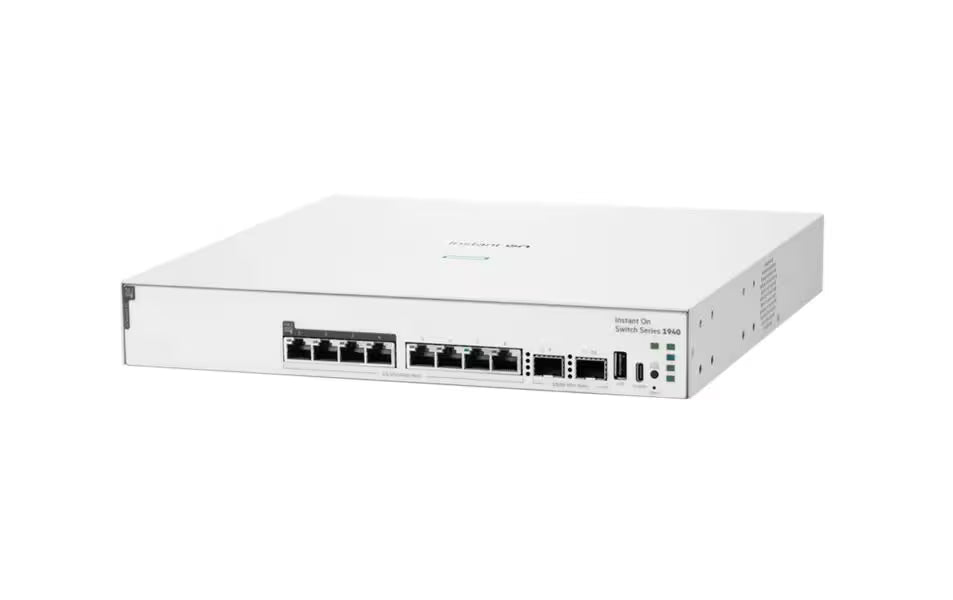 HP 1940-24G: 24 Port RJ45 1Gb Switch 240W