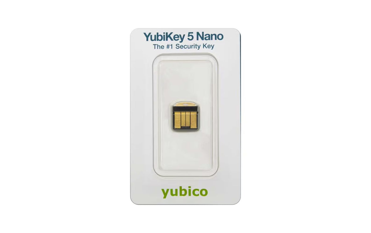 Yubico YubiKey 5 Nano, Firmware 5.8
