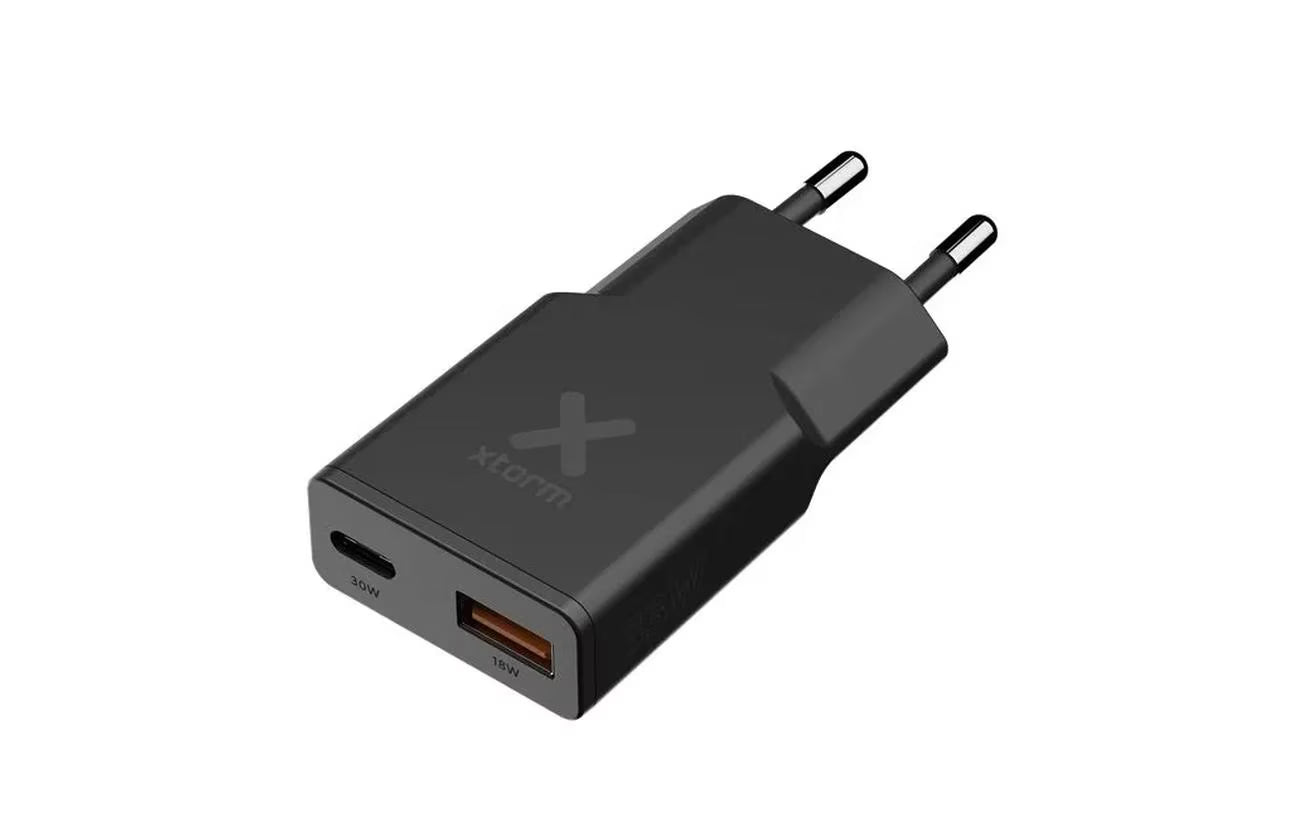 XTORM USB Charger 1x USB-C, 1x USB-A