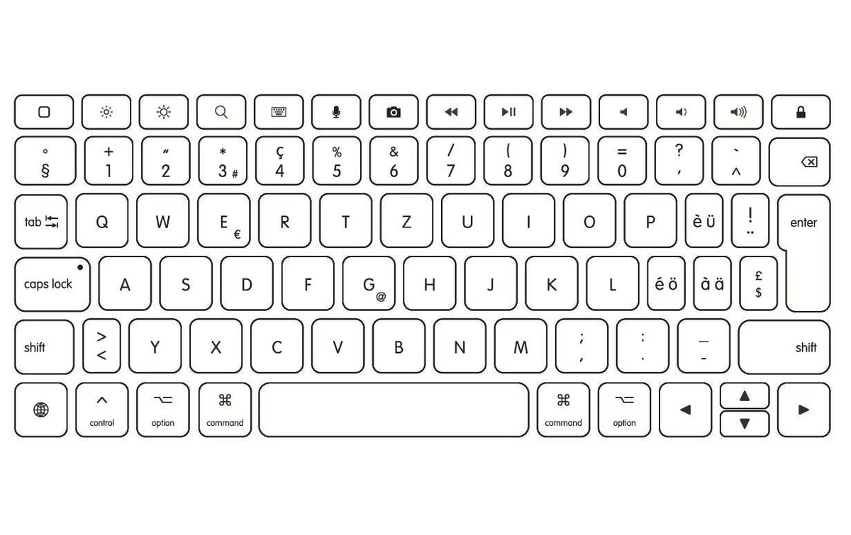 LMP Tastatur DefenderCase USB-C, Touch