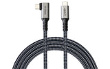 onit Pro Winkel USB4-Kabel C-C schw/gr 1.5m