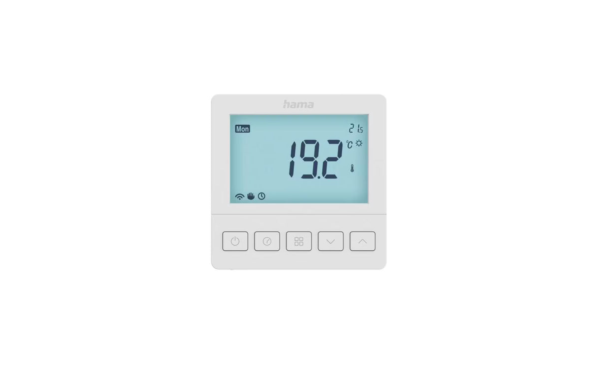 Hama Smartes Fussbodenheizungs-Thermostat