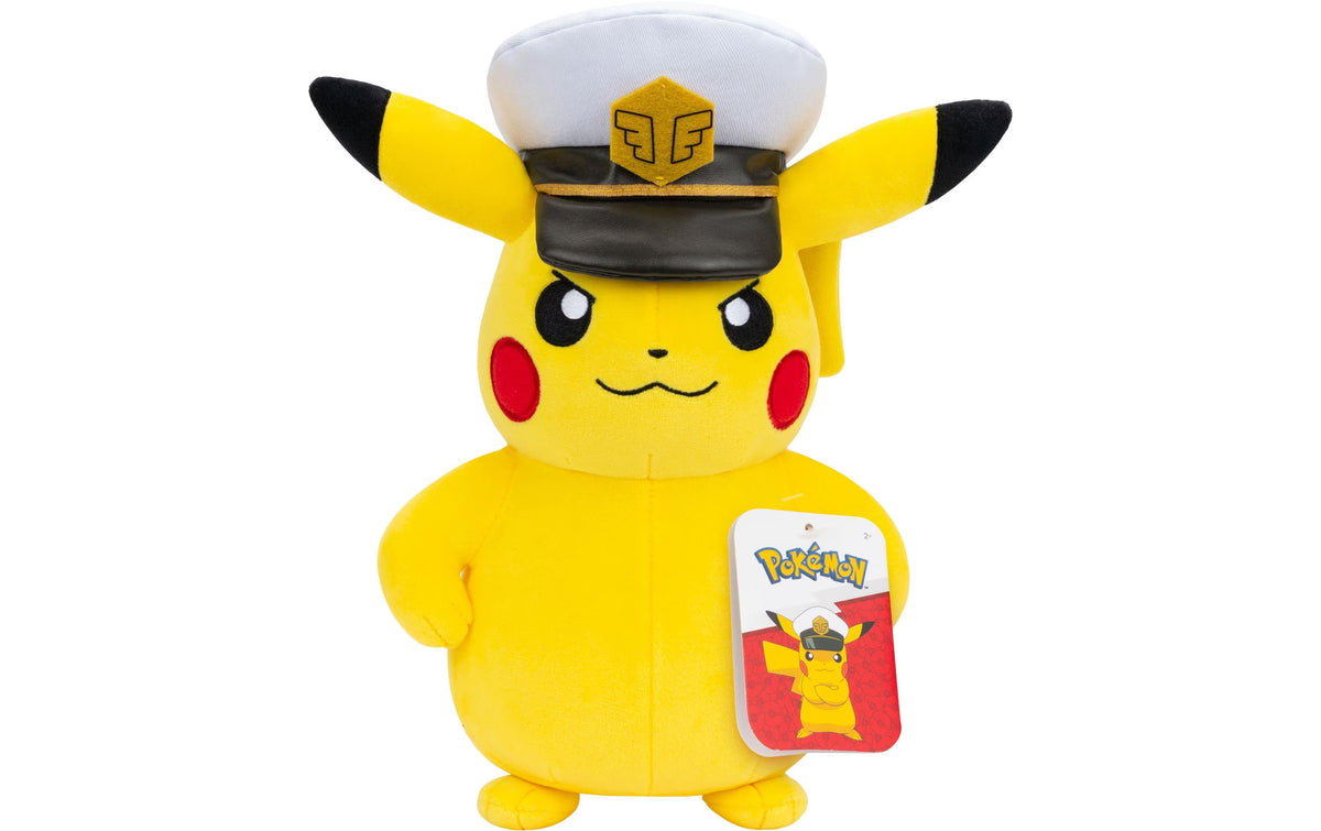 Pokémon Plüsch Pikachu 20cm als Kapitän