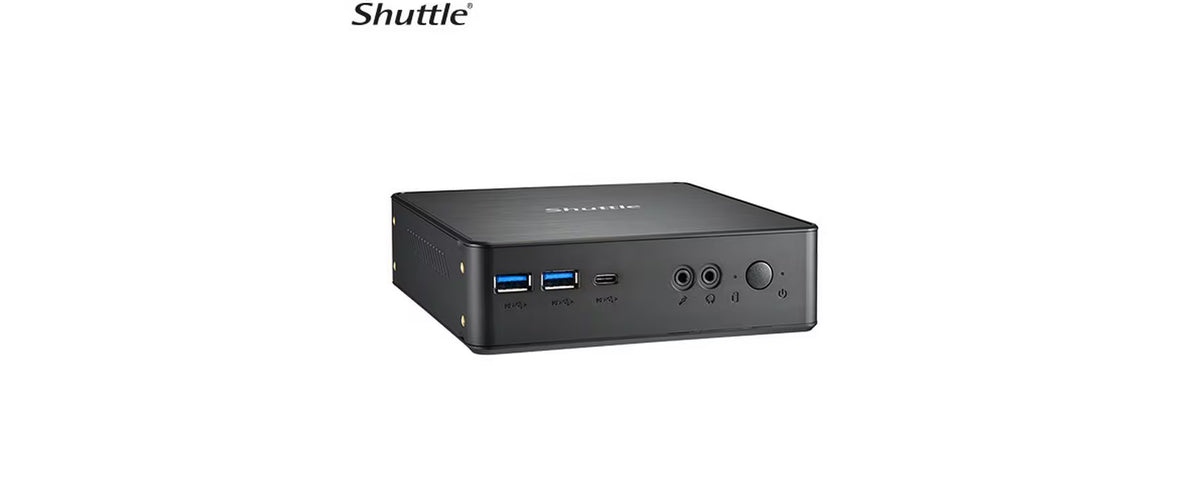Shuttle nano Barebone NC50N, schwarz