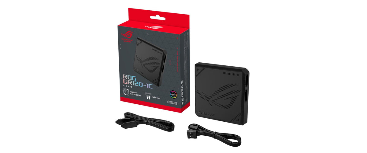ASUS ROG GR120 FAN HUB BLACK