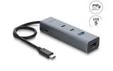 Delock USB Hub, 4 Port, 5 Gbps, 1xC,2xA,2xC