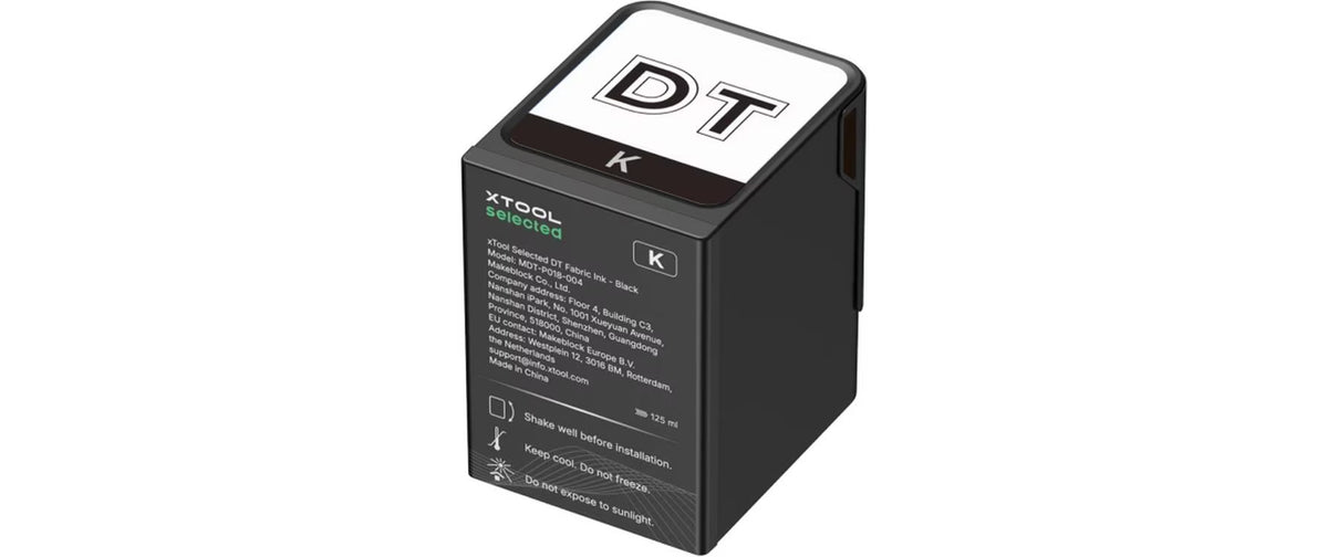 xTool Selected DT-Tinte Schwarz 125 ml