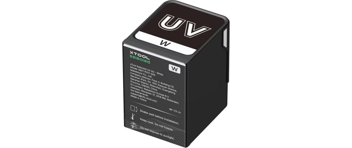 xTool Selected UV-Tinte Weiss 125 ml