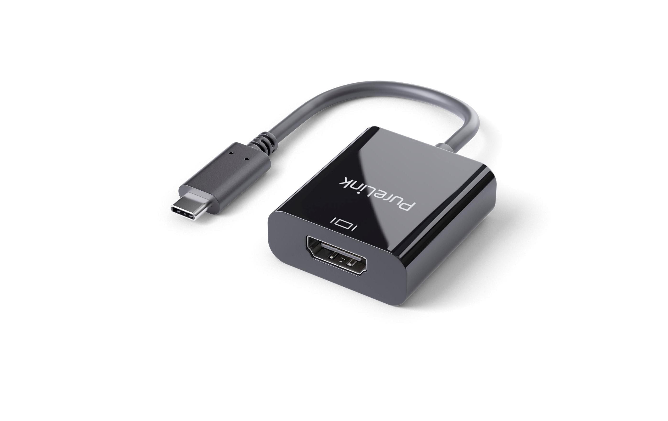 PureLink Adapter USB-C - HDMI 2.0 Schwarz