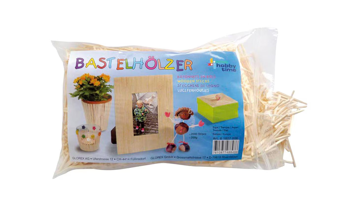 Glorex Bastelhölzer 4.5 cm
