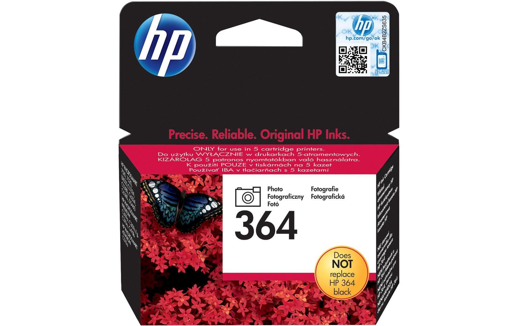 HP, Tinte Nr. 364 (CB317EE) Photo Black