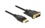 Delock DisplayPort - DVI-D Kabel, 1m