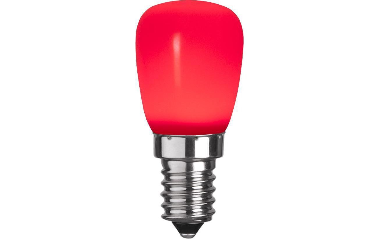LED Lampe E14 ST26 Rot