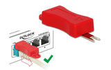 Delock RJ45 Verriegelungs Clips 40er Set