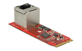 Delock M.2 Key A+E Netzwerkkarte, 1Gbps