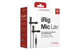 IK Multimedia iRig Mic Lav 2 Pack