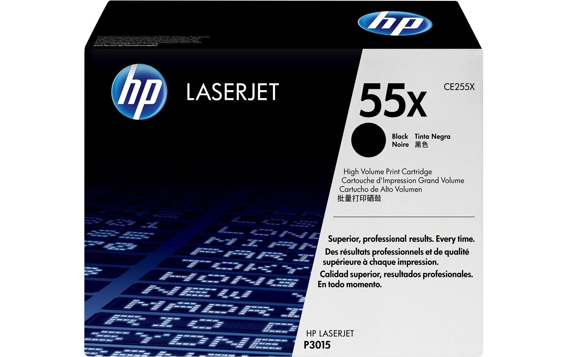 HP Toner 55X - Black (CE255X)