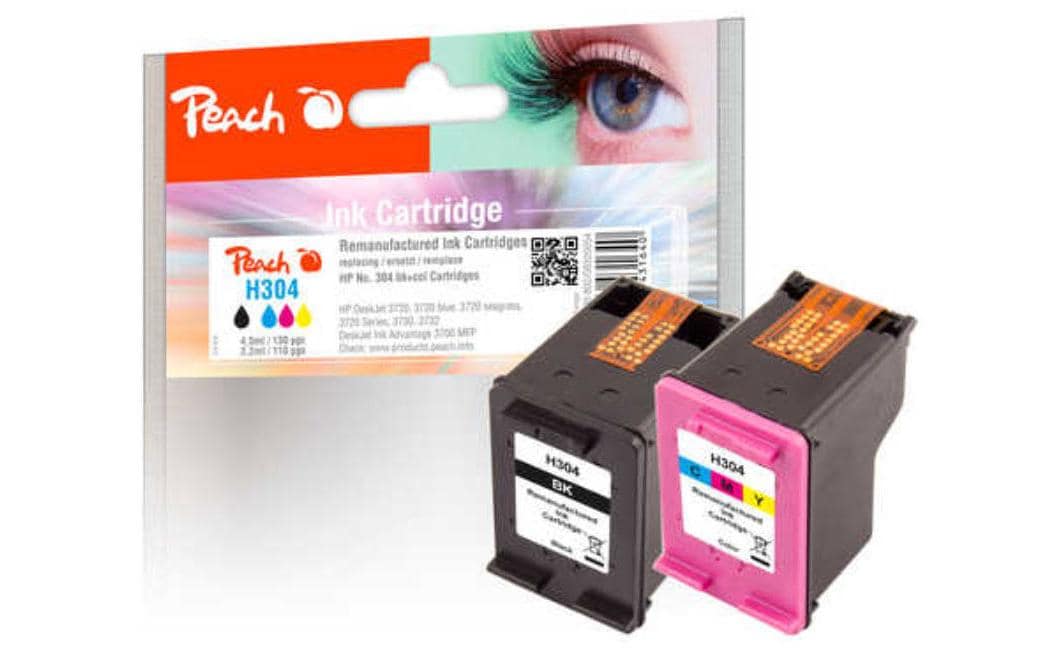 Peach Tinte HP Nr. 304 Multipack