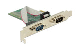 Delock 89555 PCI Express Karte 2x Seriell,