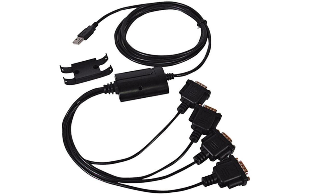 EXSYS EX-1324, USB 2.0 zu 4S Seriell RS232