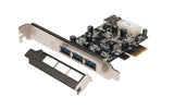 Delock 89281 PCI Express 3x USB 3.0 LP
