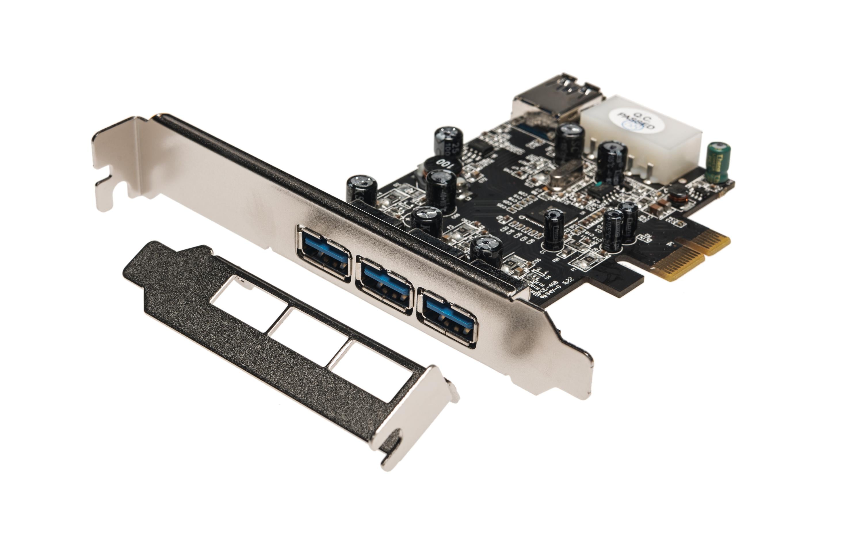 Delock 89281 PCI Express 3x USB 3.0 LP