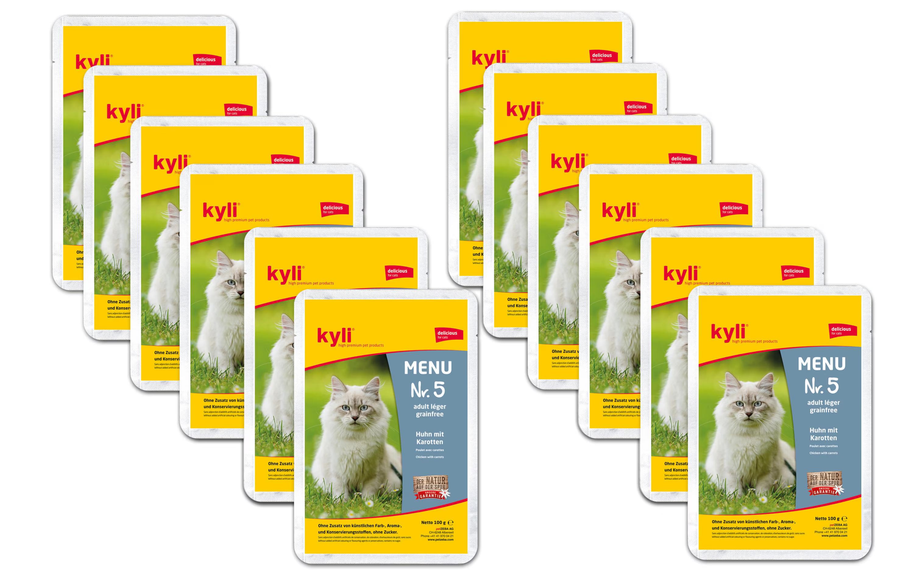 kyli Nassfutter Menu Nr. 5 Léger
