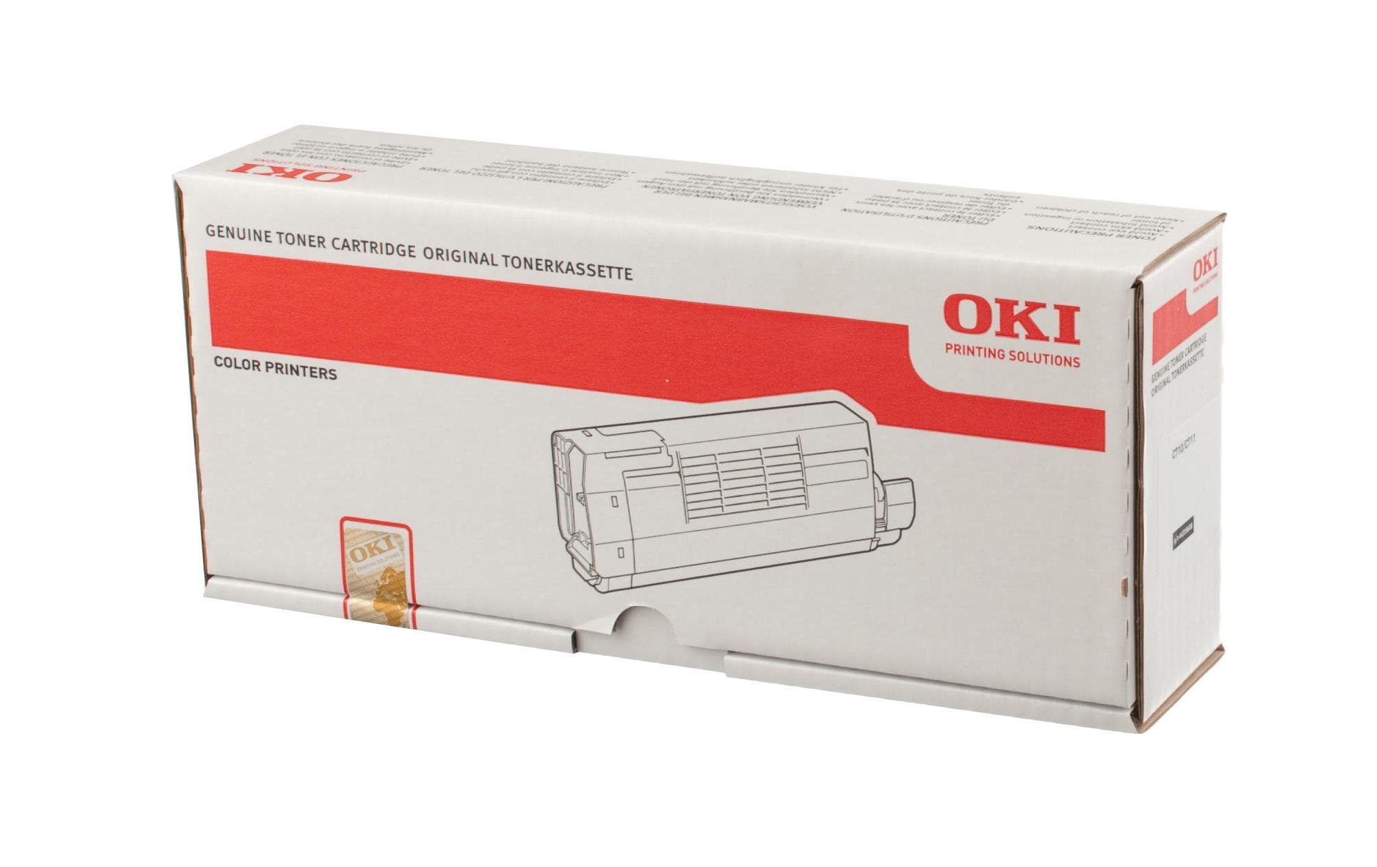 OKI Toner 44318608 black, zu OKI C71xSerie