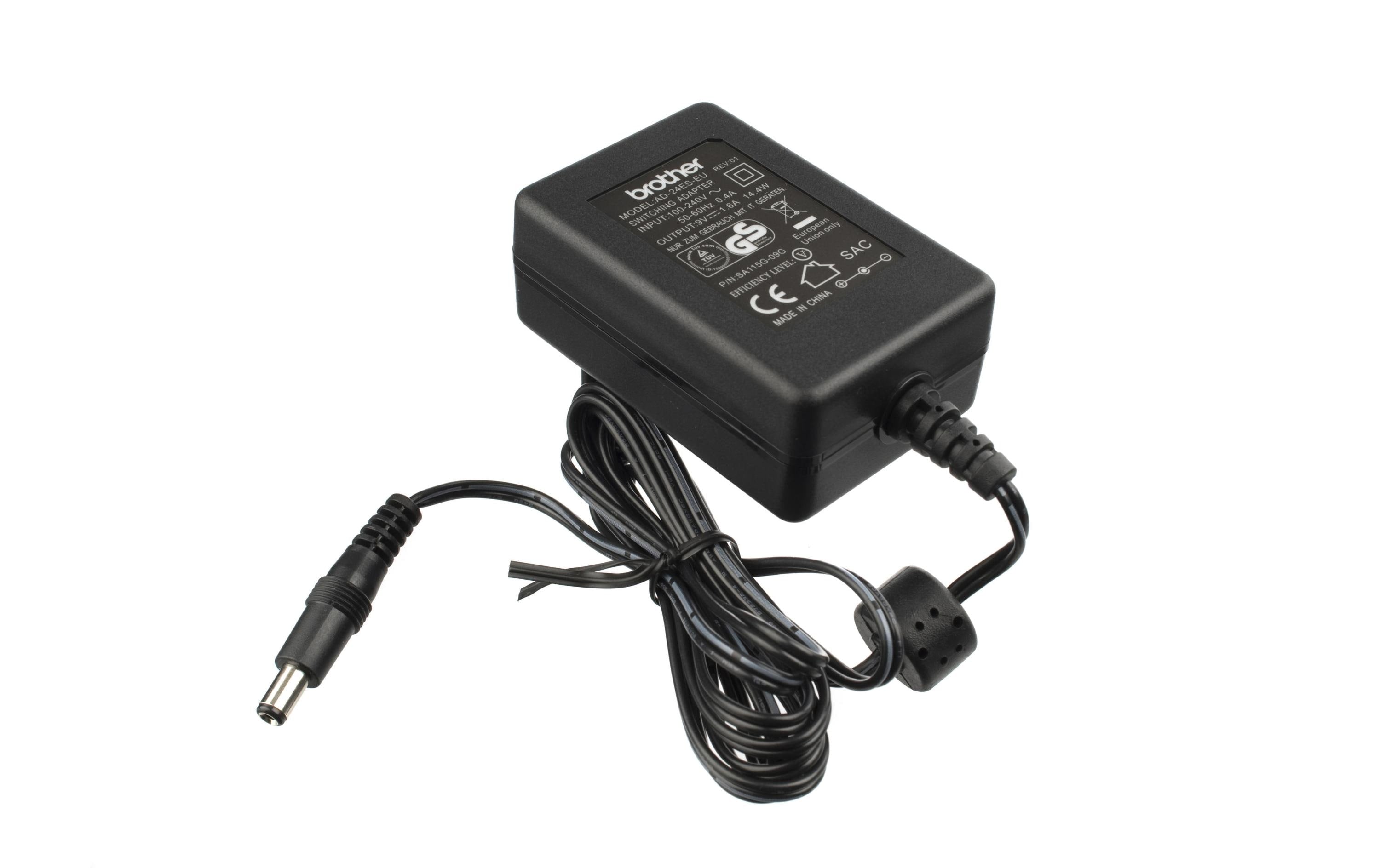 Brother P-touch Netzadapter AD-24ES,9V/1.6A