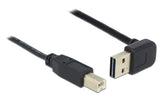 USB2.0-Kabel Easy A-B: 0.5m, schwarz