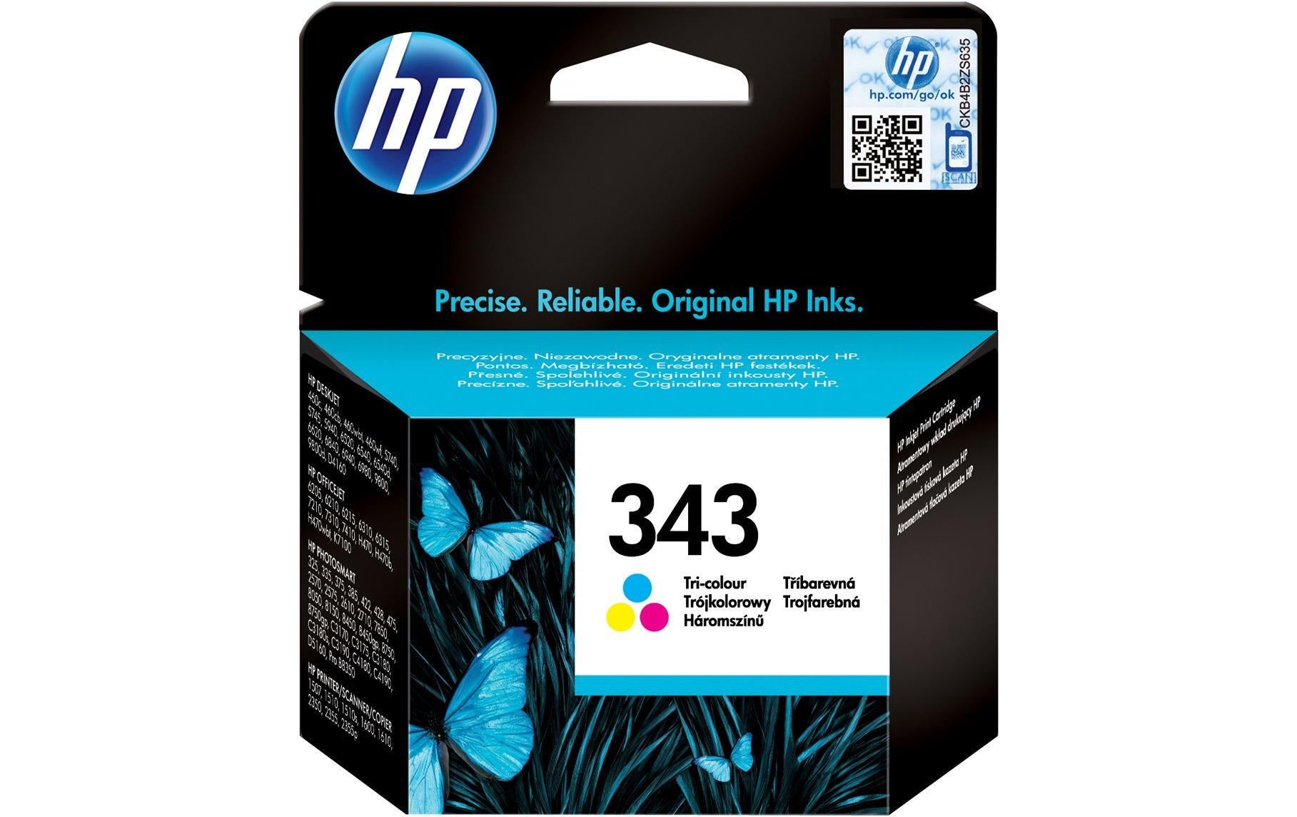 HP Tinte Nr. 343 - Dreifarbig (C8766EE)