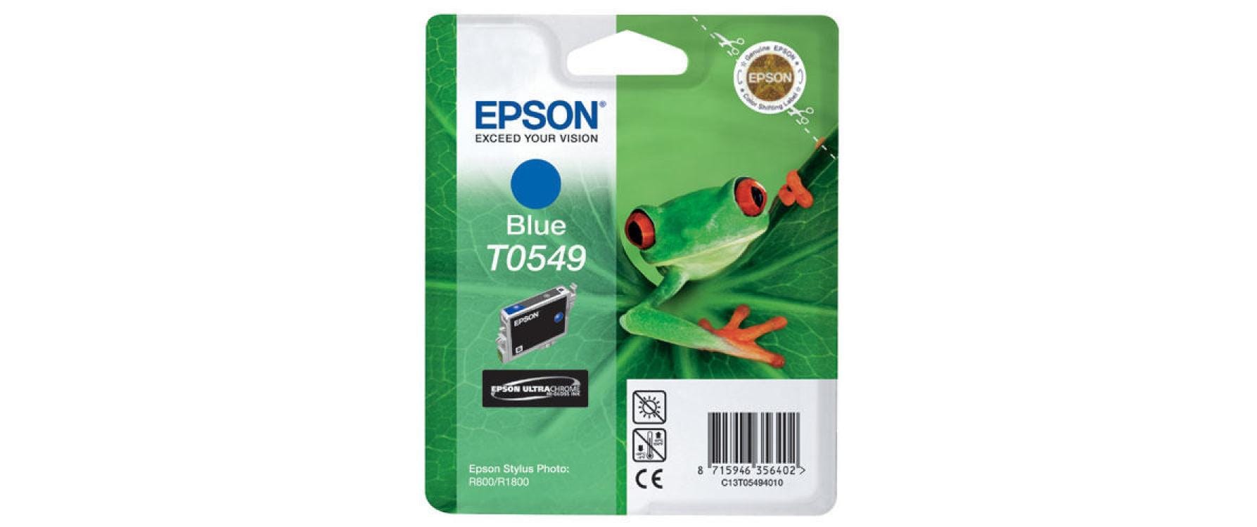 Tinte Epson C13T054940 blau, 13ml