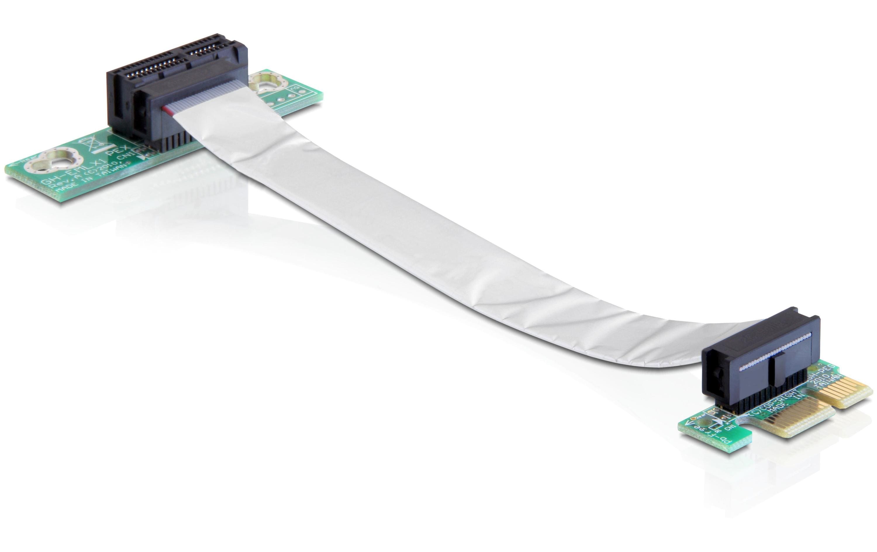 Delock PCI-Express Riserkarte, x1 zu x1