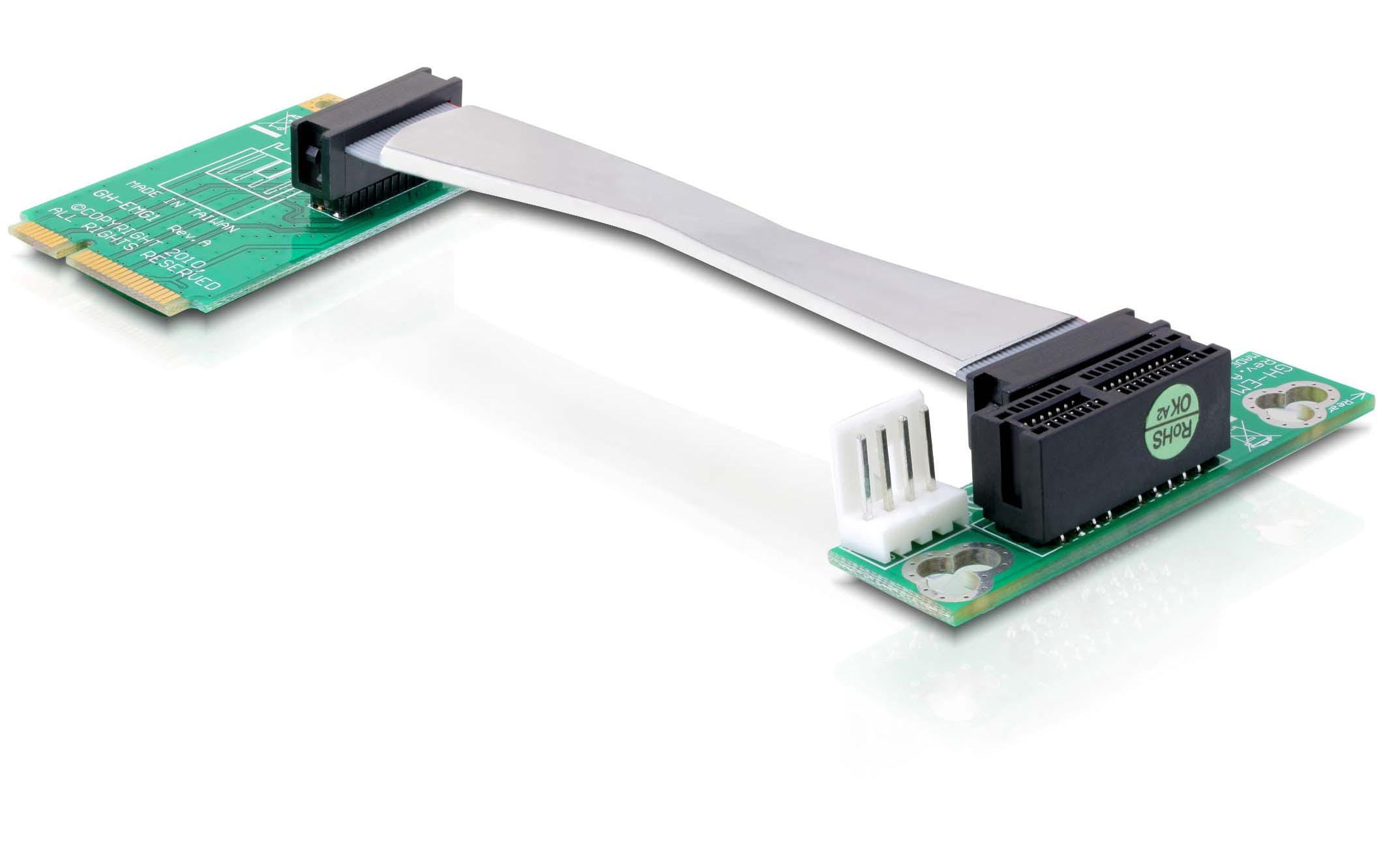 Delock Mini PCI-Express Riserkarteadapter