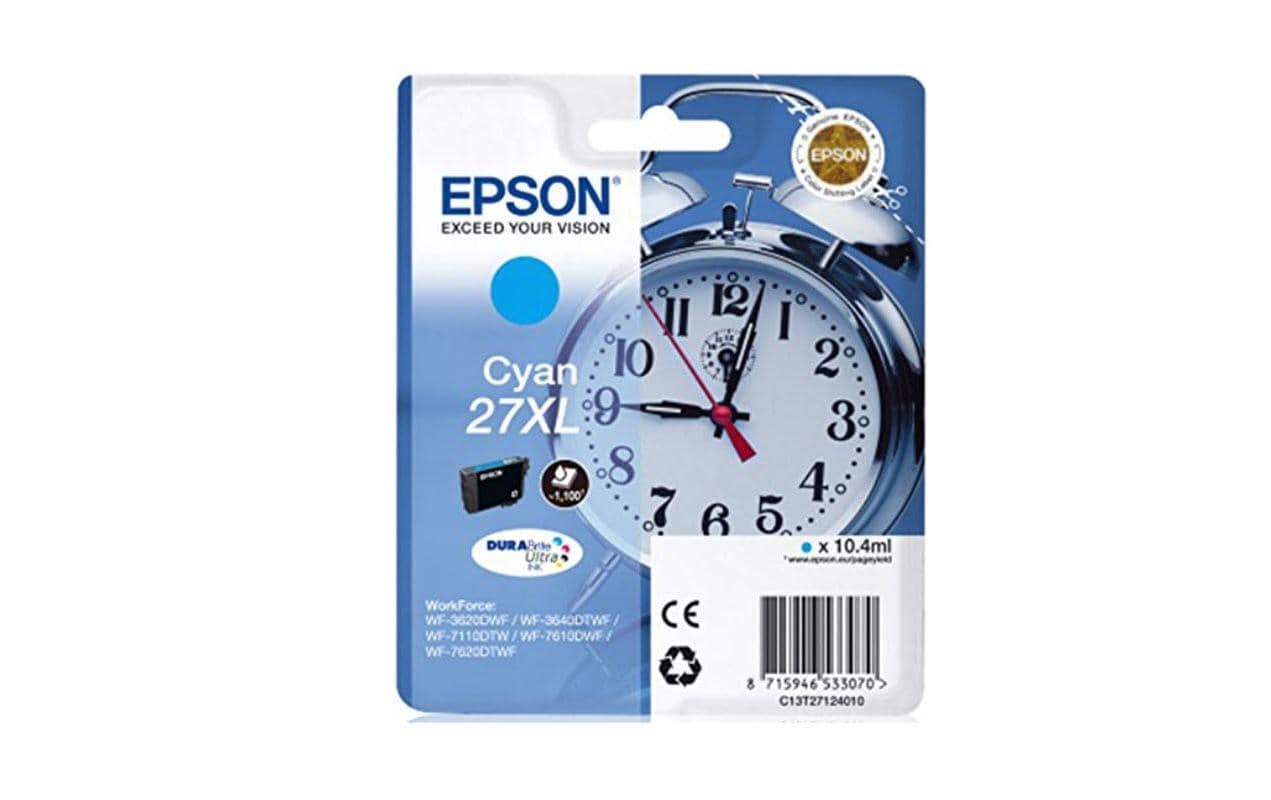 Tinte Epson C13T27124012 Nr. 27XL, cyan