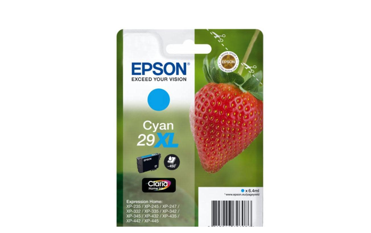 Tinte Epson C13T29924012 Cyan XL