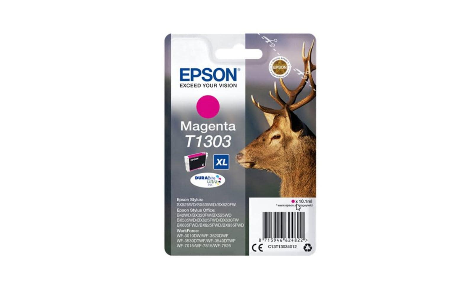 Tinte Epson C13T13034012, magenta,